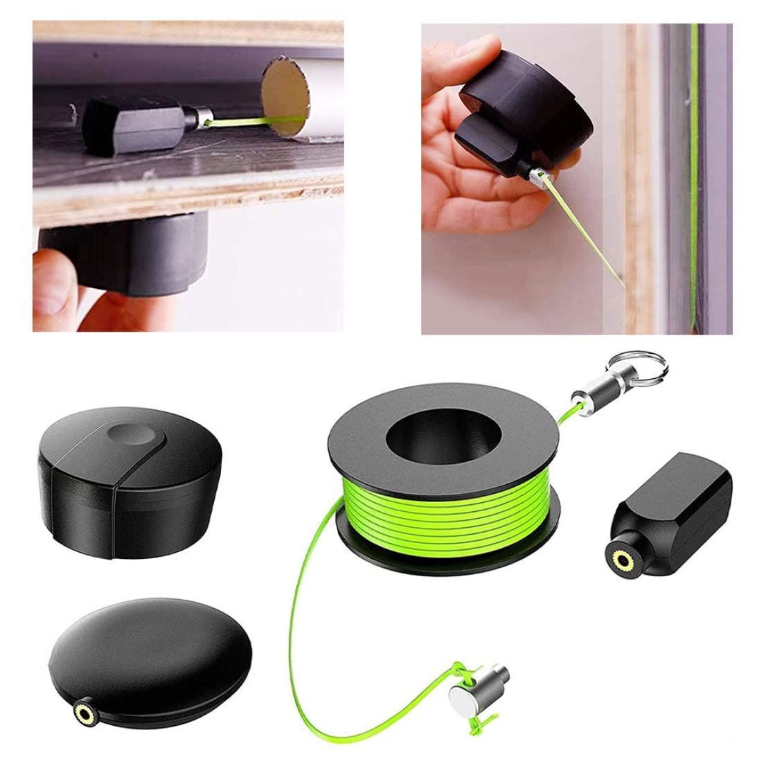 Nylon Pipeline Wire Puller Magnetic String Puller Electrician Threader Tool