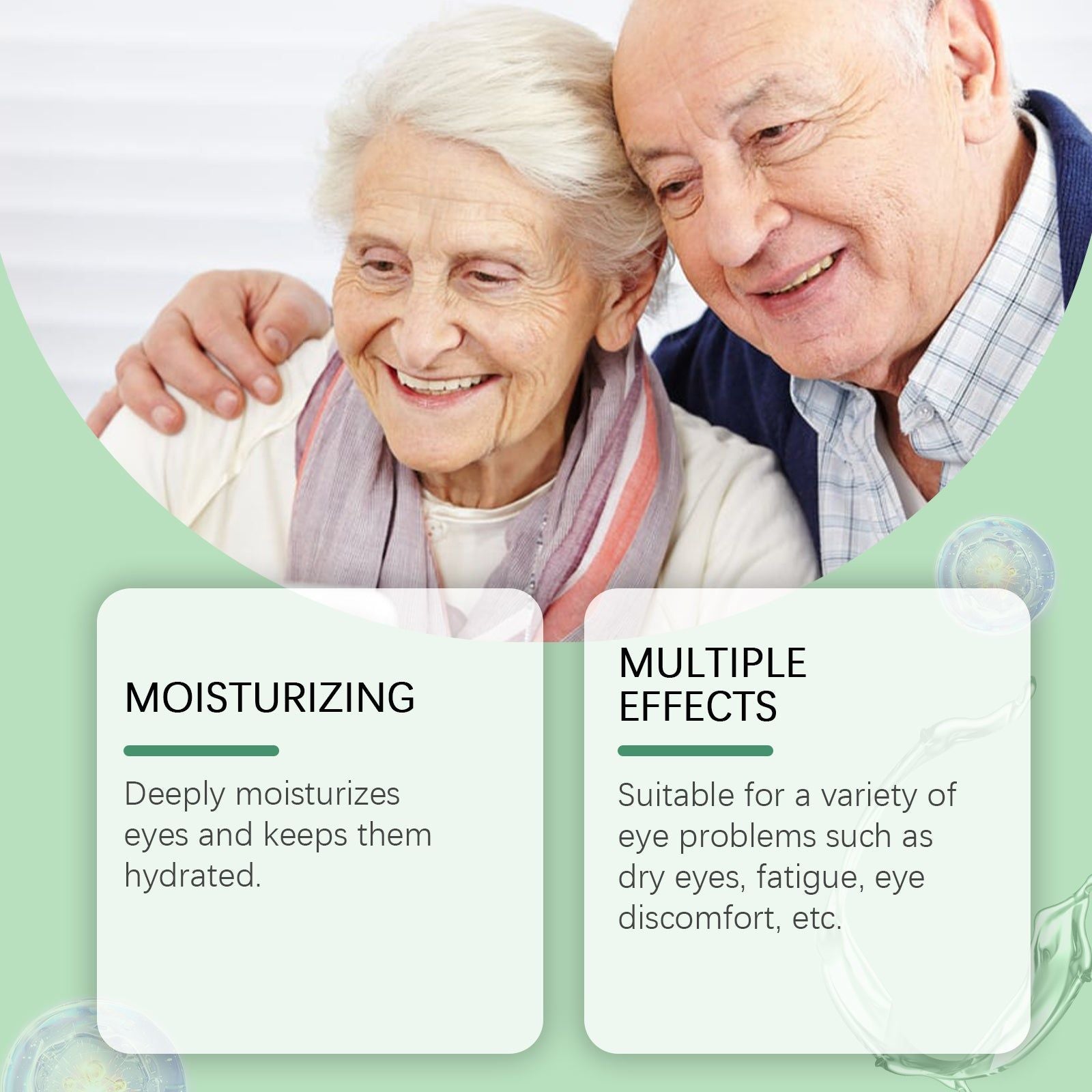 Care Eye Drops, Moisturizing Eye Care for Dry Eyes, Eye Strain Relief ,20ml