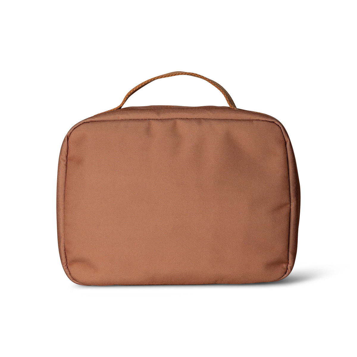 Citron-Insulated Square Lunchbag-Caramel