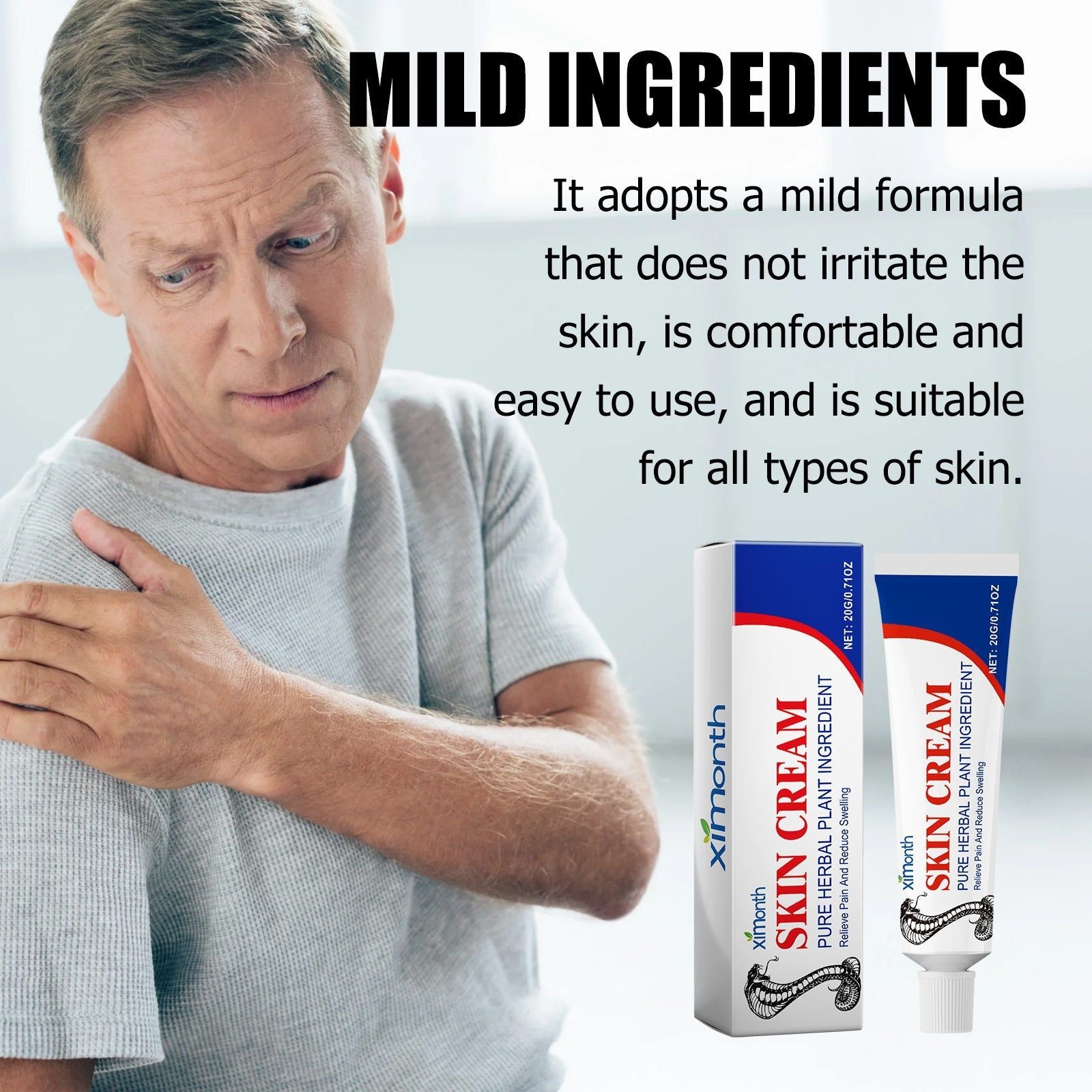 Joint Care Ointment, Fast Pain Relief for Lumbar, Shoulder, Neck, Knee, Wrist ,20g