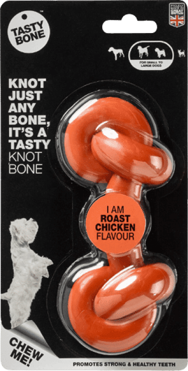 TastyBone Nylon Knotted - Roast Chicken