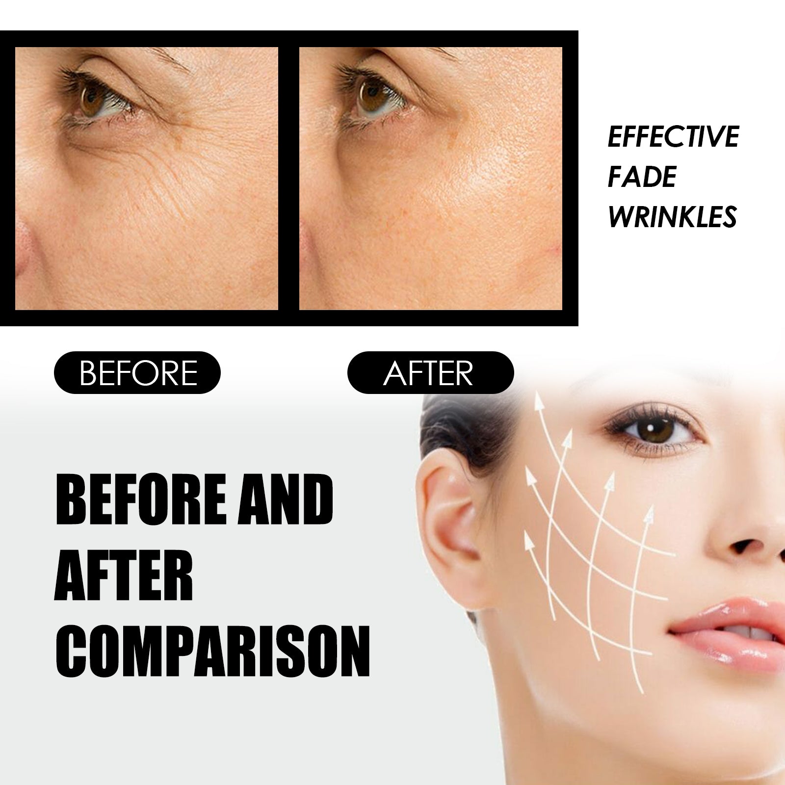 Revitalize Your Eyes with Instant Eye Cream, Dark Circles, Puffiness, Wrinkle Repair, Hydrating Eye Care ,30g