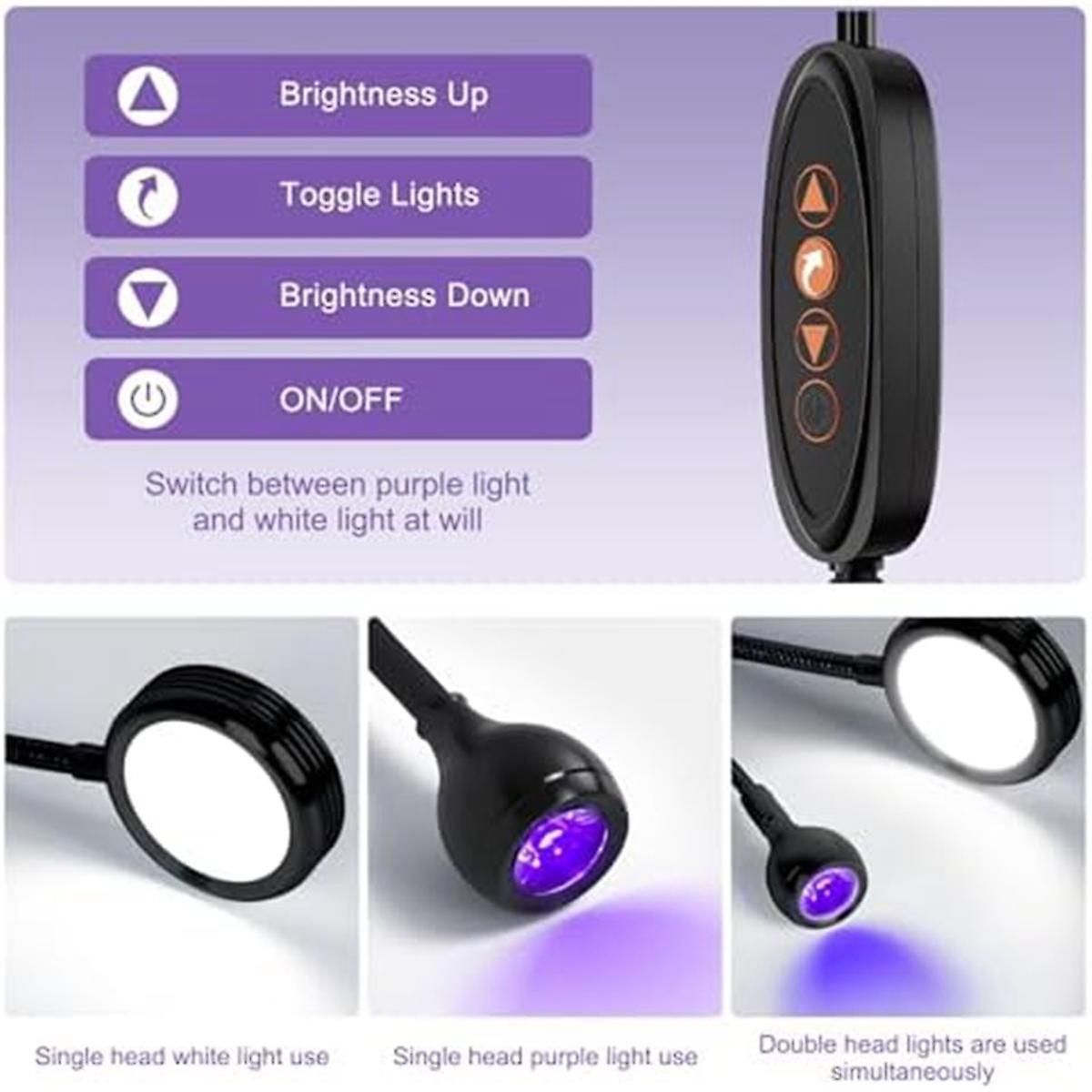 U V Light For Resin - For Curing 9 Gears U V Light For Resin Usb Plug Led Curing Lamp Ajustable Gooseneck Cure Lamp