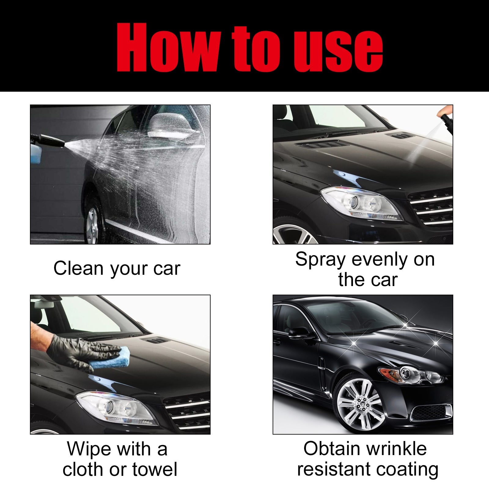 Automotive Nano Spray, Car Wax Coating, Long-Lasting Shine, Easy Application, Protect & Shine ,30ml