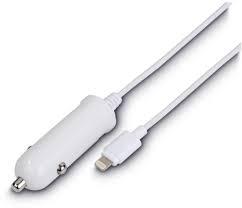 HAMA 138283 "Easy" Car Charger for Apple iPhone/iPod with Lightning Connection