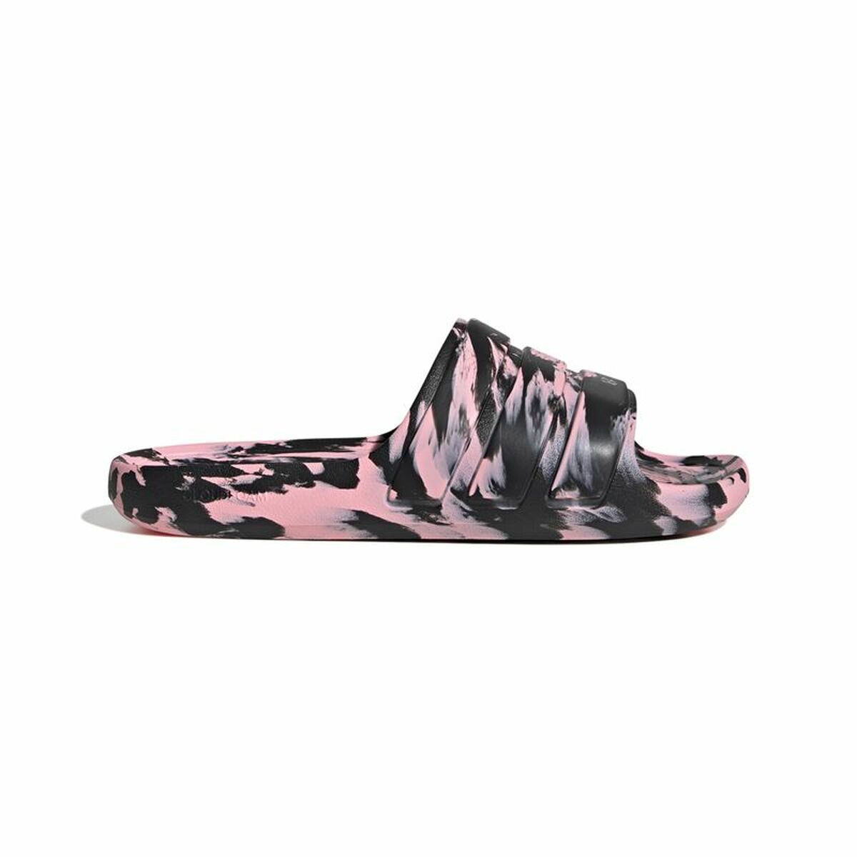 Men's Flip Flops Adidas Adilette Flow Black Pink