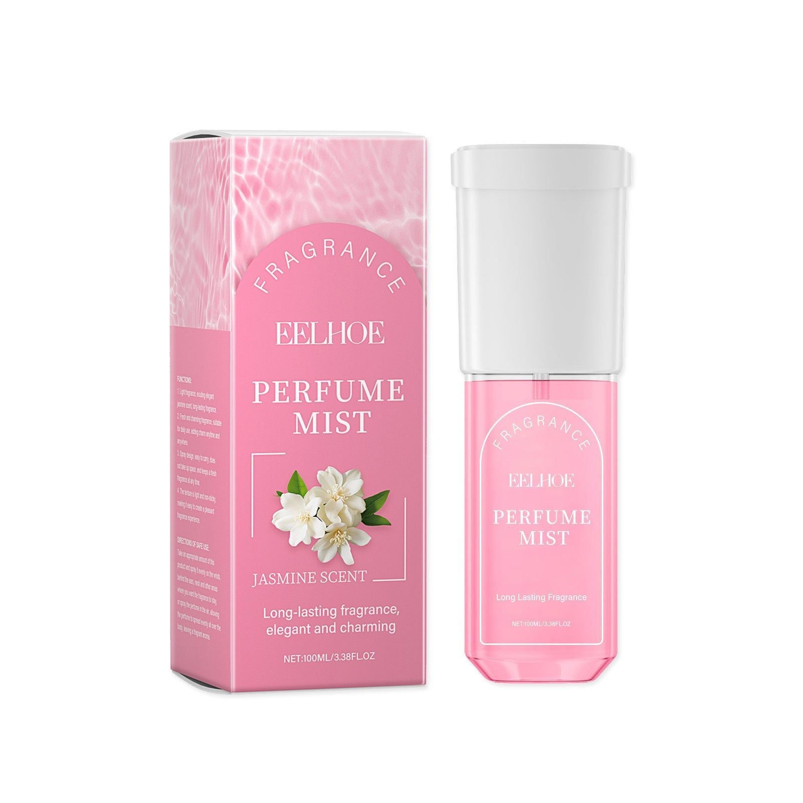 Brazilian Jasmine Perfume Spray, Light Fresh Fragrance, Long-lasting, Elegant Body Mist ,100ml