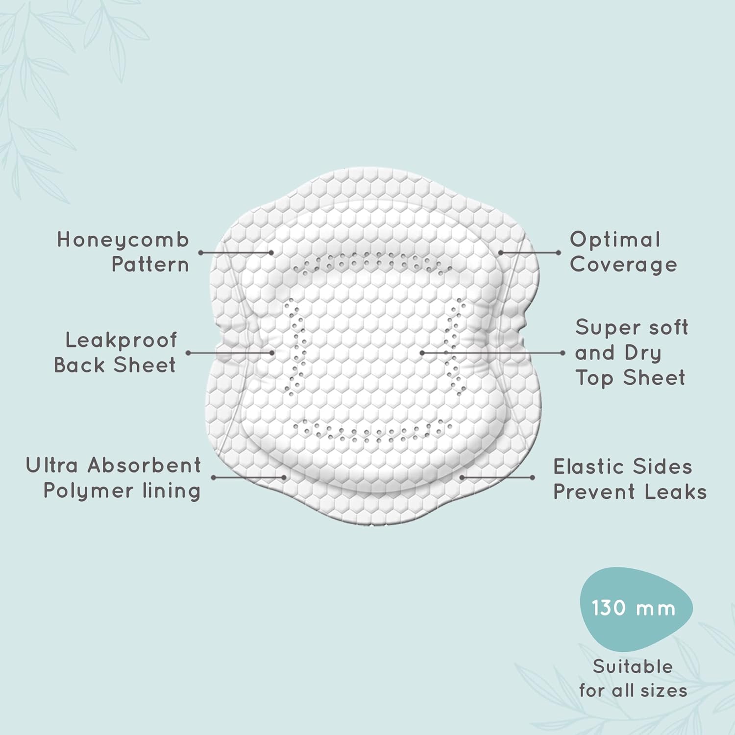 Pee Safe Breast Pads - 24