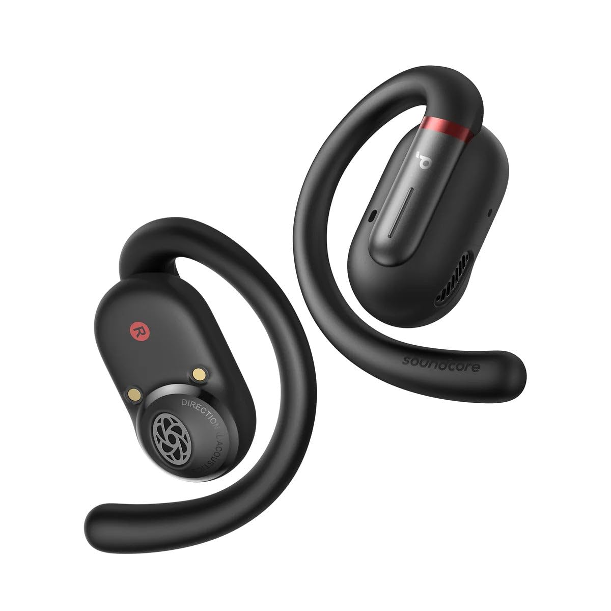 Anker Soundcore V30i Open-Ear Wireless Earbuds, Black