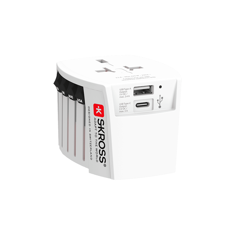 Skross 1302962 Muv Usb (Ac): Multiadapters With Usb