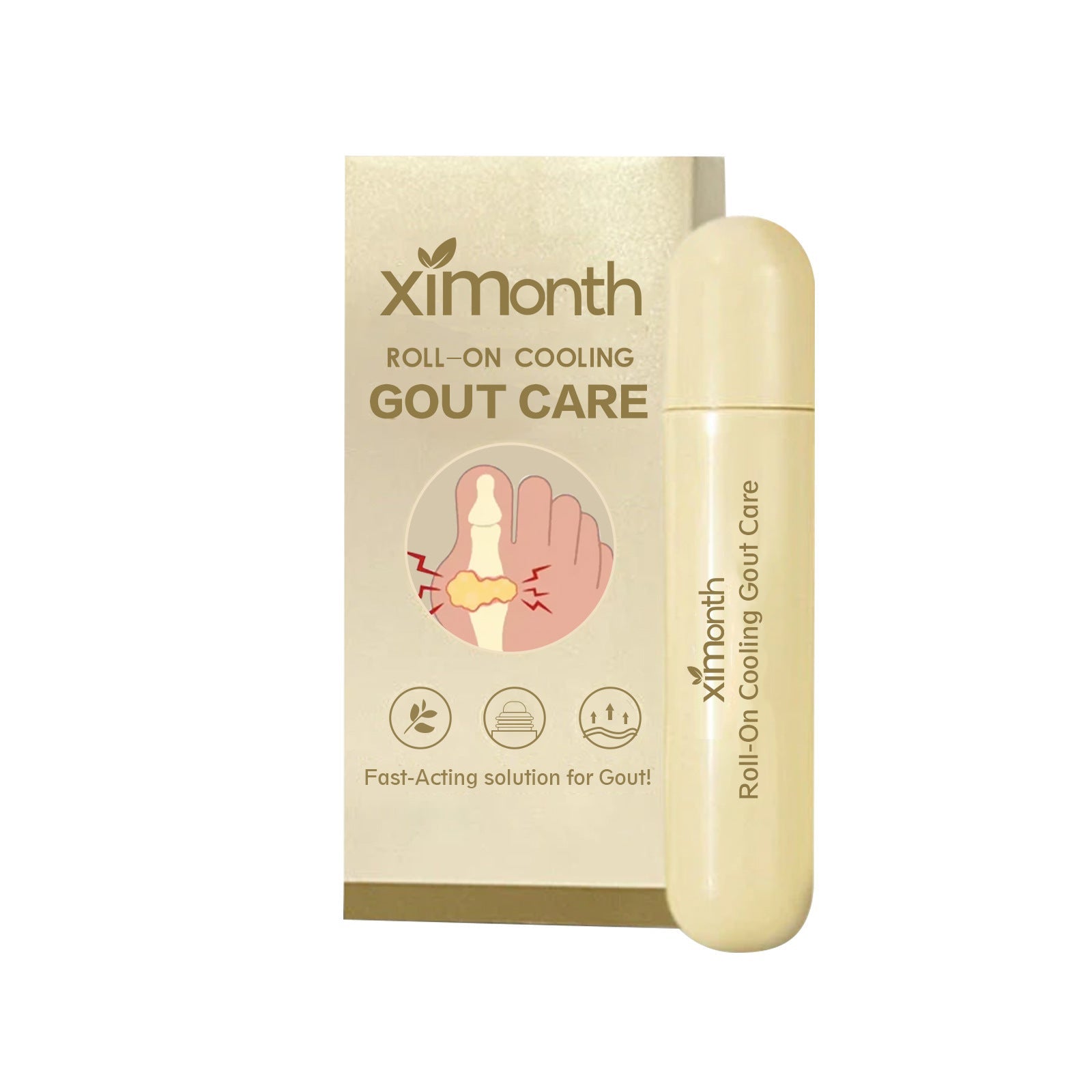 Ultimate Joint Care Roll-On, Fast Pain Relief for Gout, Knee, Finger, and Body ,100ml