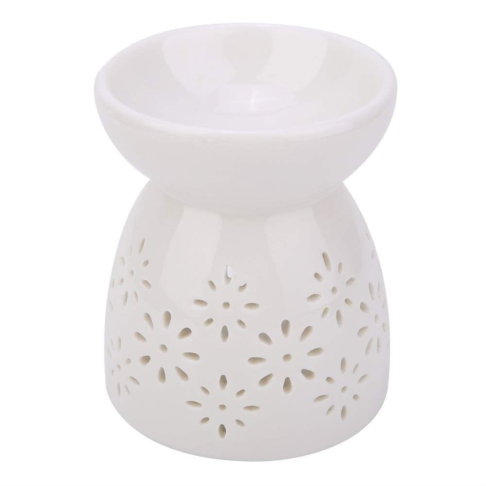 Ceramic Oil Burners Aromatherapy Essential Oil Candle Holder Night Fragrance Lamp