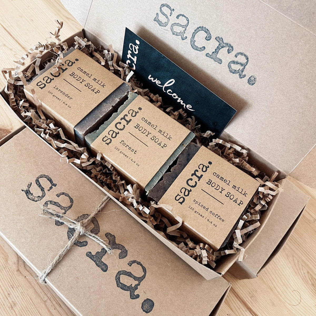 Build Your Own 3-Piece Camel Milk Soap Gift Set