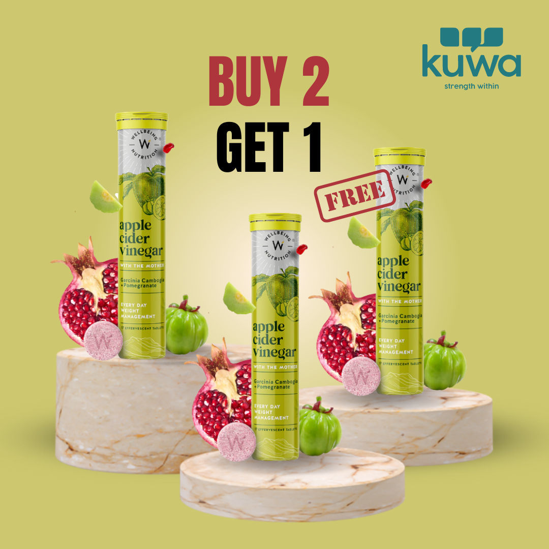 Wellbeing Nutrition Apple Cider Vinegar with Garcinia Cambogia and Pomegranate 17 Tablets- Buy 2 Get 1 Free