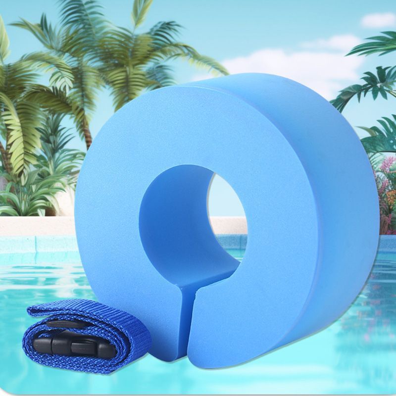 2Pcs Swim Aquatic Cuffs High Density Foam Water Aerobics Float Ring Swimming Fitness Aid