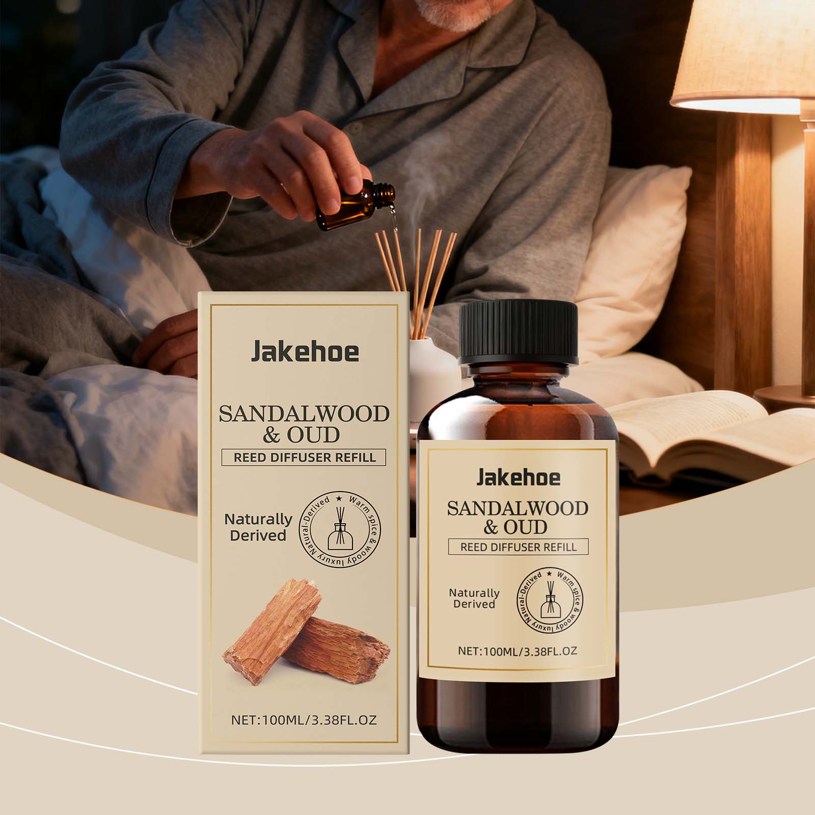 Aromatherapy Diffuser Essential Oil, Fresh Air, Cozy Fragrance, Relaxing Home Atmosphere ,100ml