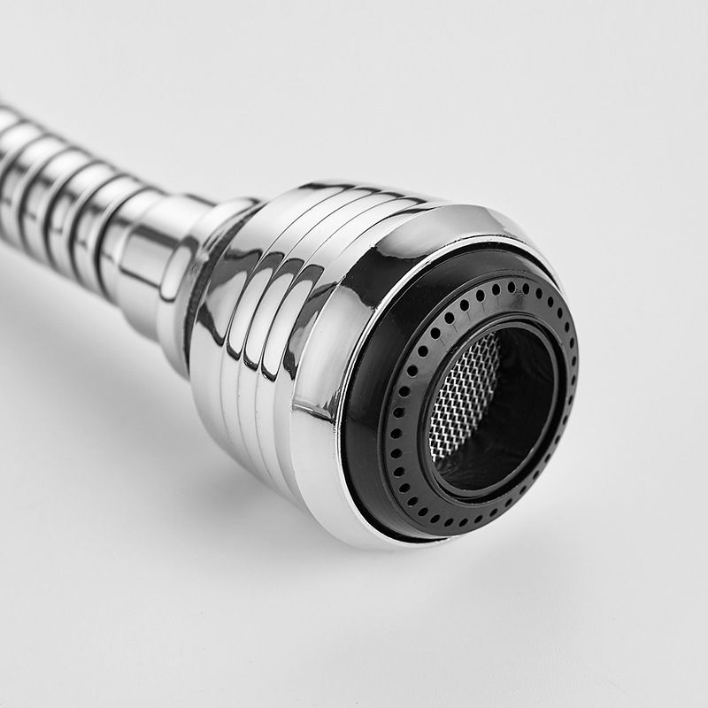 360 Degree Rotate Kitchen Accessories Long Water Bubbler Filter Water Saving Aerator Nozzle Tap Long Water Bubbler Filter