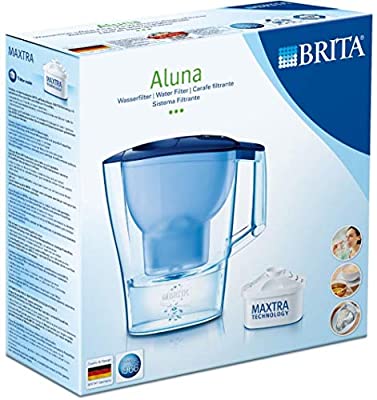 BRITA 1008944 ALUNA BLUE WATER FILTER JUG XL 3.5L