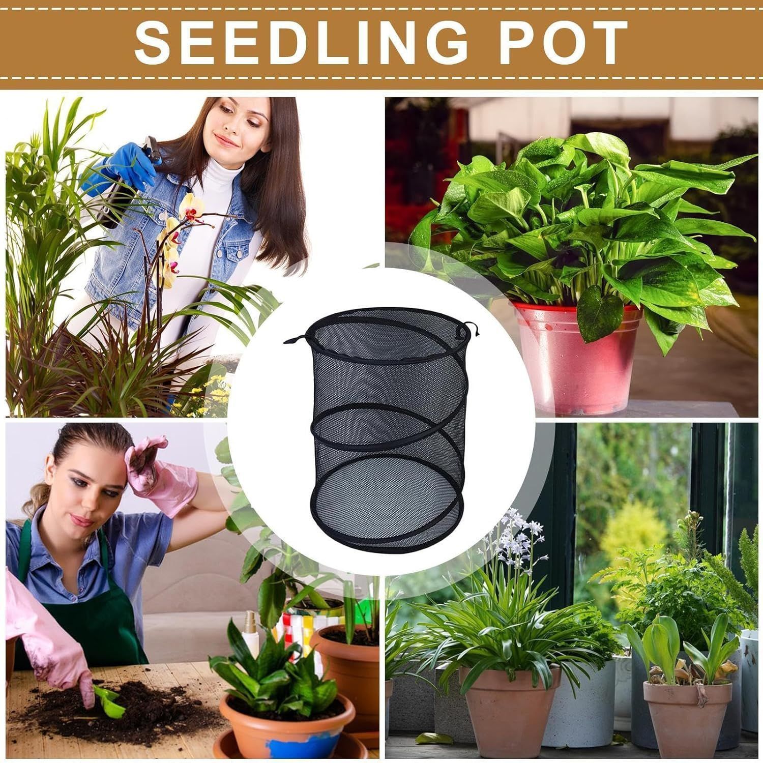 Pop Up Tomato Accelerator Plant Protector Cage Mesh Plant Guard Cover Net Greenhouse