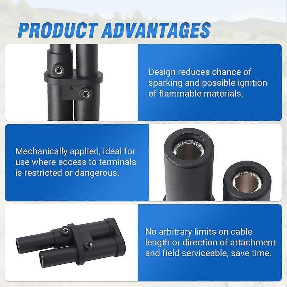 Remote Jump Start Plug Terminal for Hella 8JA 177 305-101 for Cranes, Forklifts, Agricultural Machinery