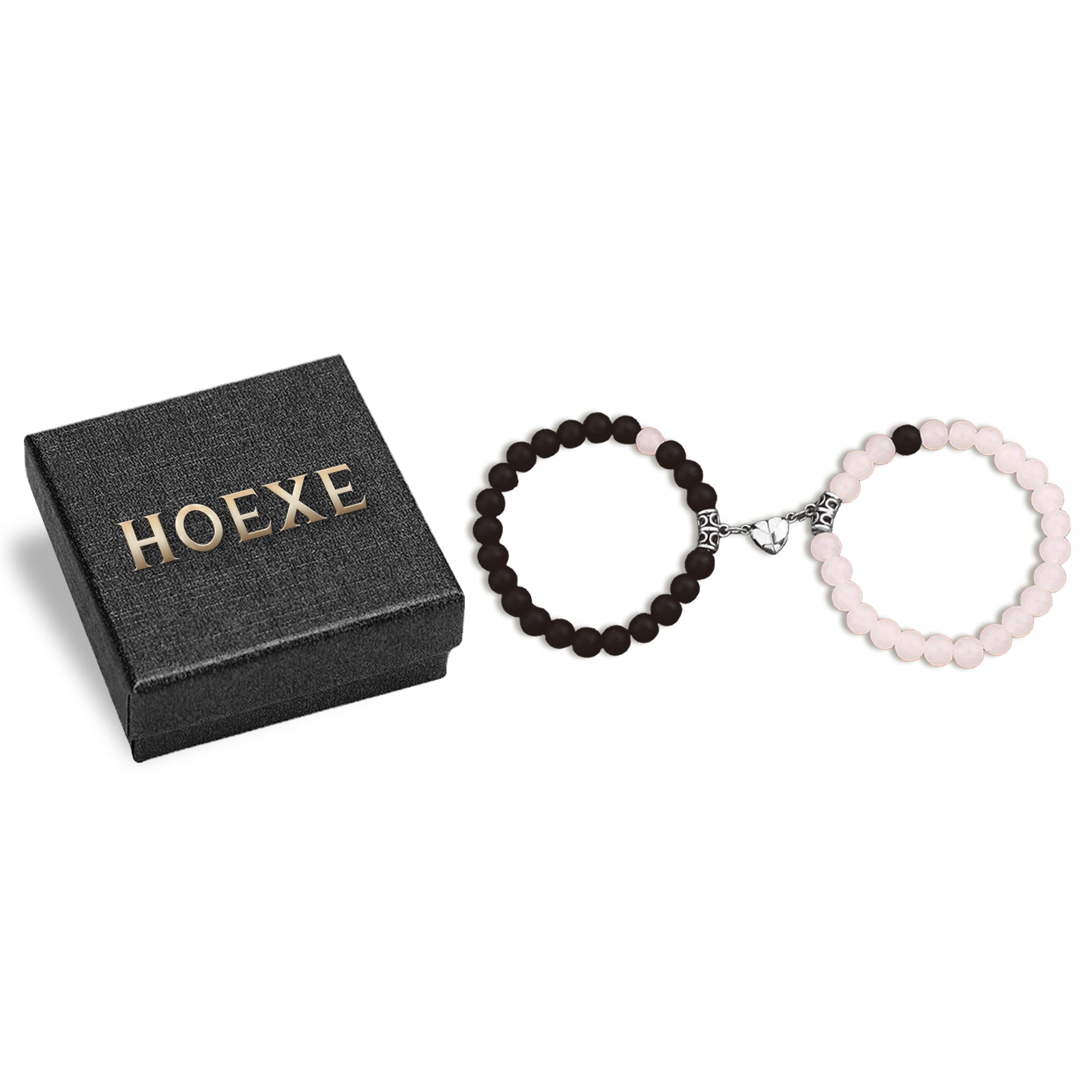 Couple Bracelet, Magnetic Love Link, Romantic Gift for Couples, Durable and Stylish ,1 pair