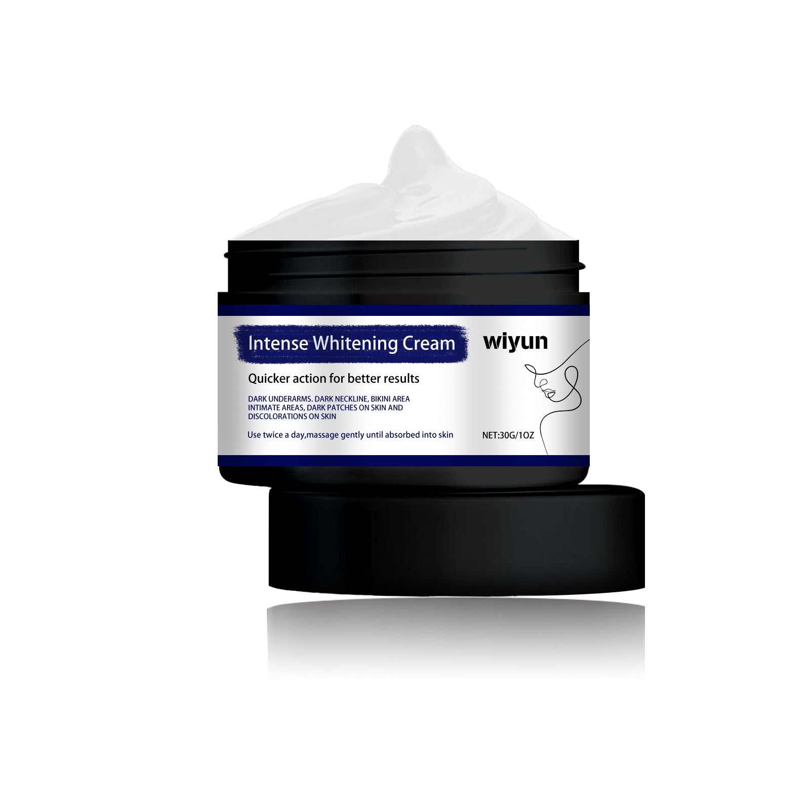 Body Brightening Cream Nourish and Hydrate, Skin Whitening, Dark Spot Removal ,30g