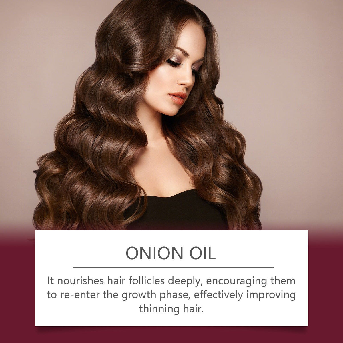 Revitalize Hair with Onion & Rosemary Oil, Nourishing Hair Care for Strong, Healthy Hair ,30ml