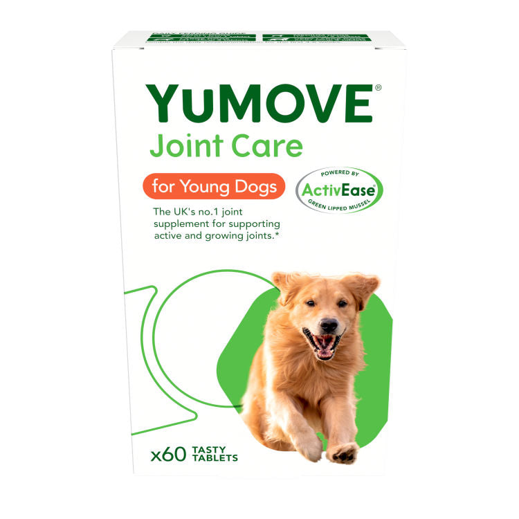 YuMOVE Joint Care for Young Dogs 60 tabs (Near Expiry)