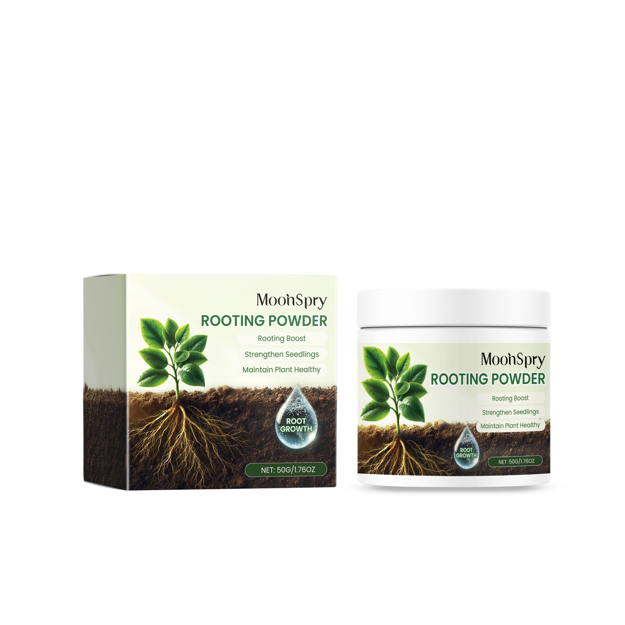 Boost Plant Nutrient Root Powder, Enhance Growth, Increase Yield, Stronger Plants ,50g