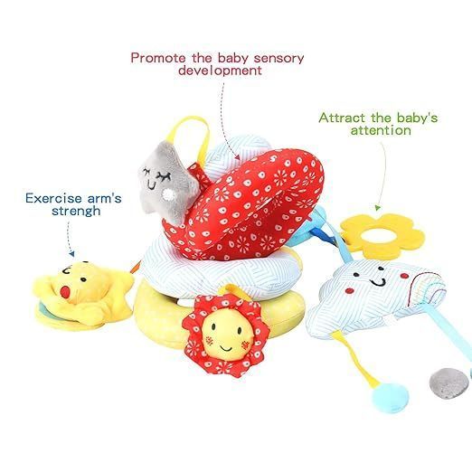 Baby Crib Hanging Spiral Toys Stroller Toys Baby Bed Stroller Toy