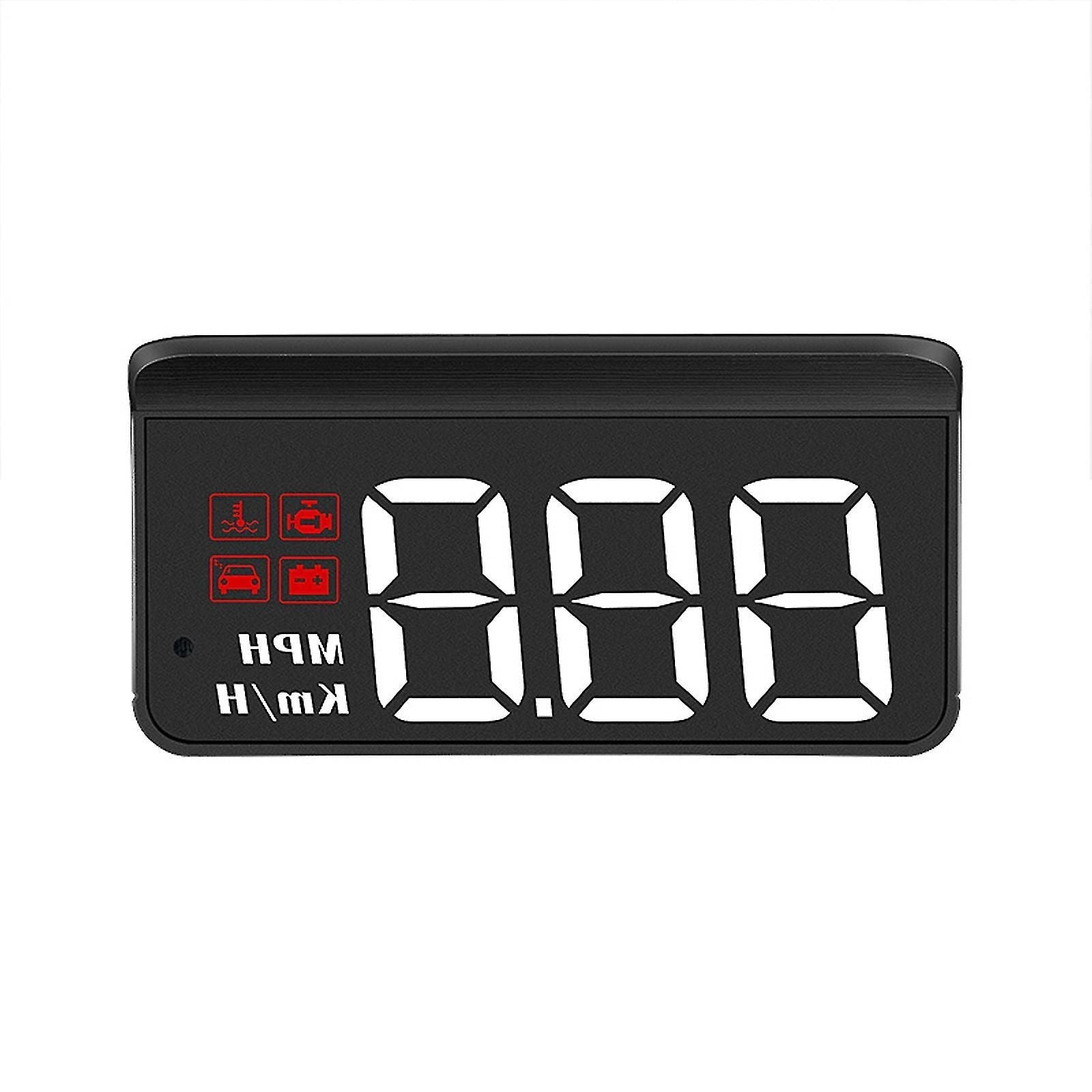 Head Up Display, Car Universal Gps Hud, Speedometer Usb Interface, Speed, Driving Direction, Overspeed, Clear Fault Code, For All Vehiclefor