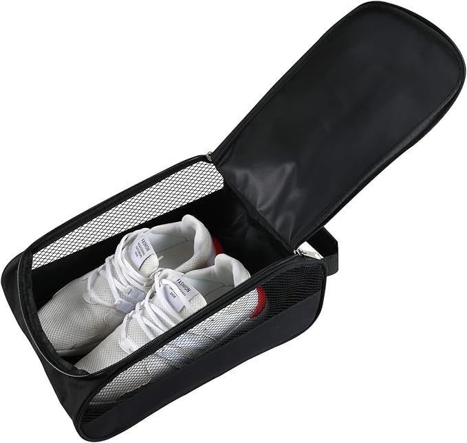 Outdoor Portable Golf Shoes Bags Outdoor Travel Zippered Breathable Carrier Bag