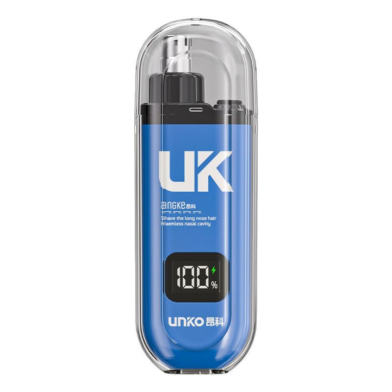 USB Nose Hair Trimmer with Digital Display
