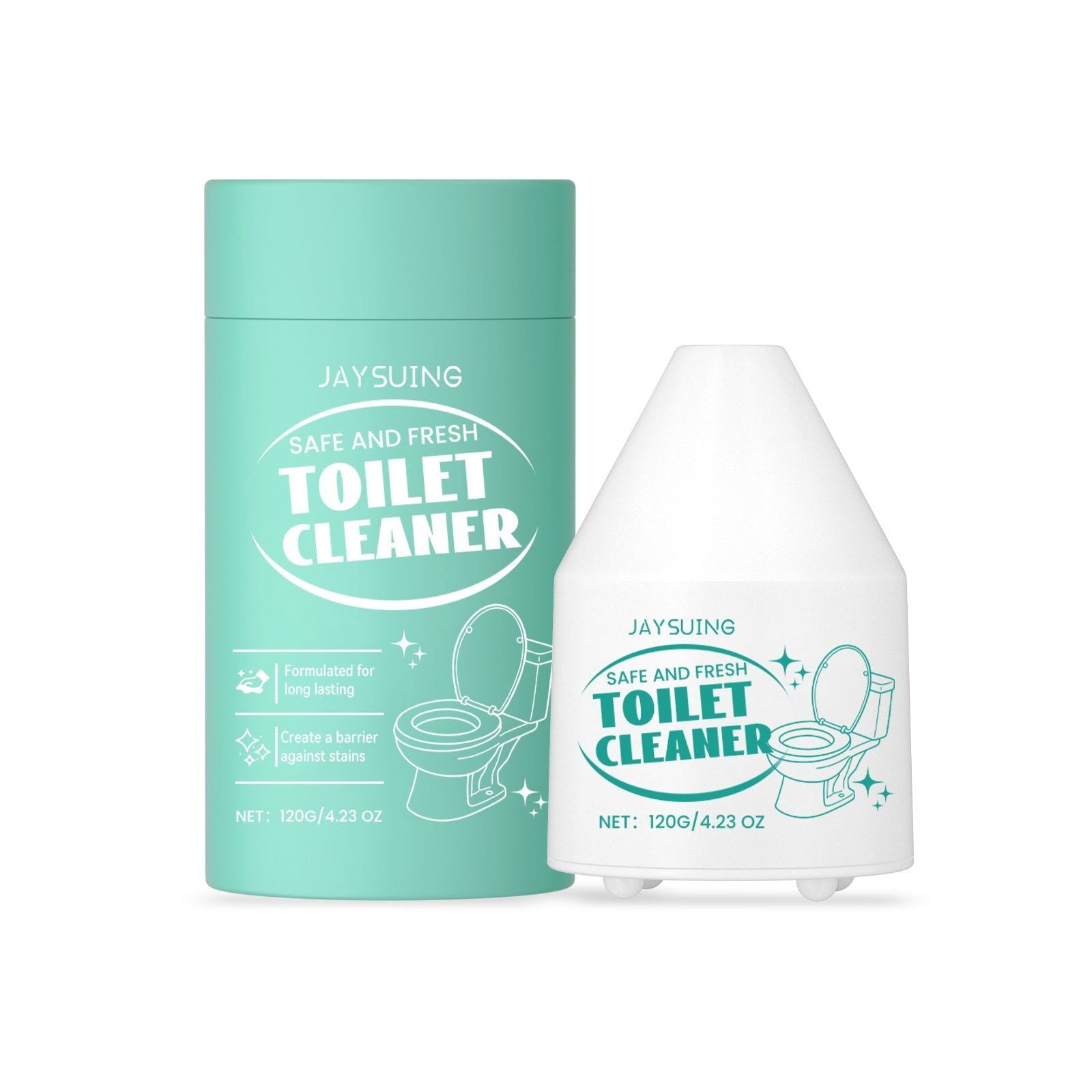 Automatic Toilet Cleaner, Odor Removal, Fresh & Fragrant, Easy Cleaning, Long-lasting ,120g