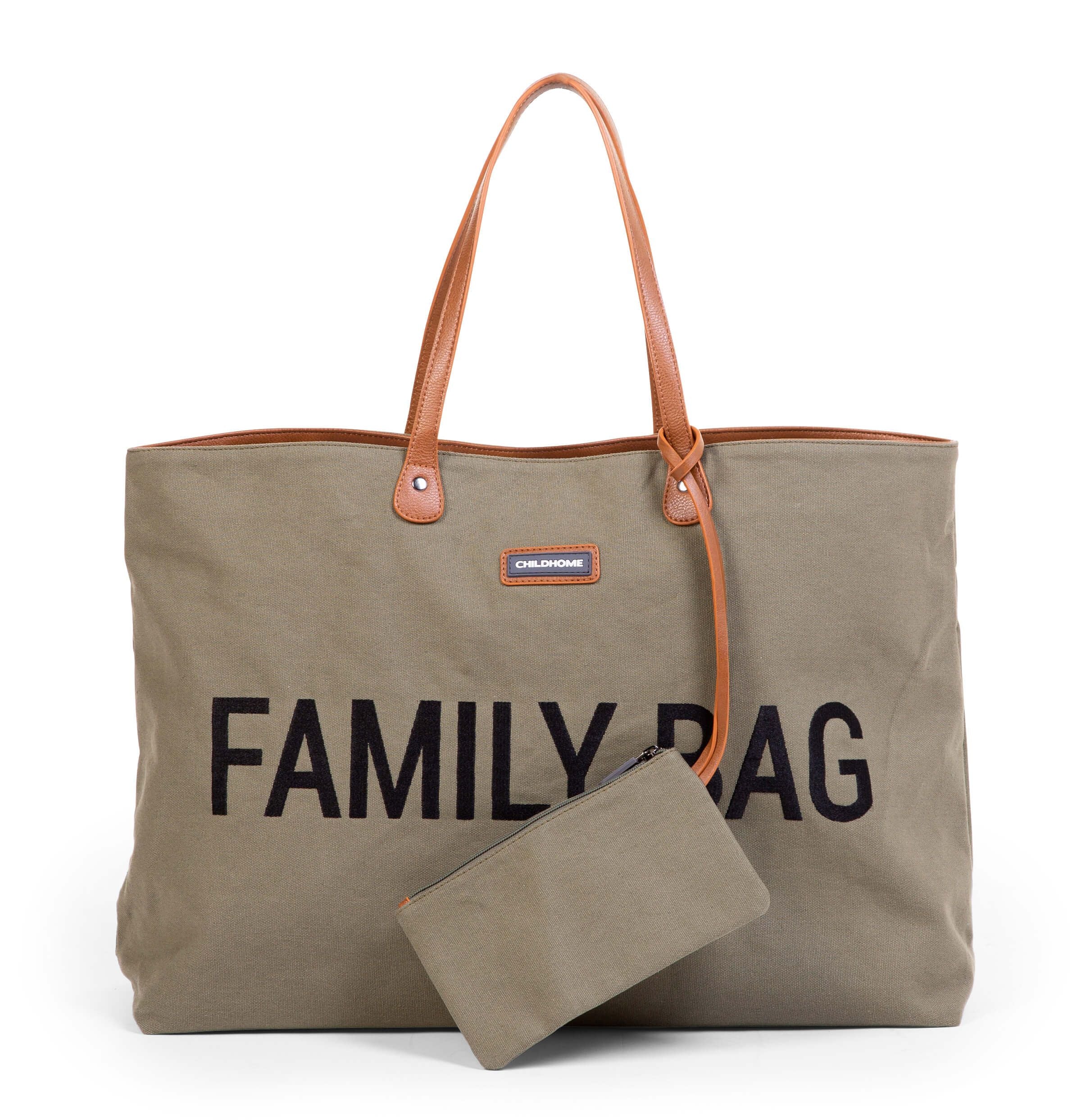 Childhome Family Bag Kaki Canvas