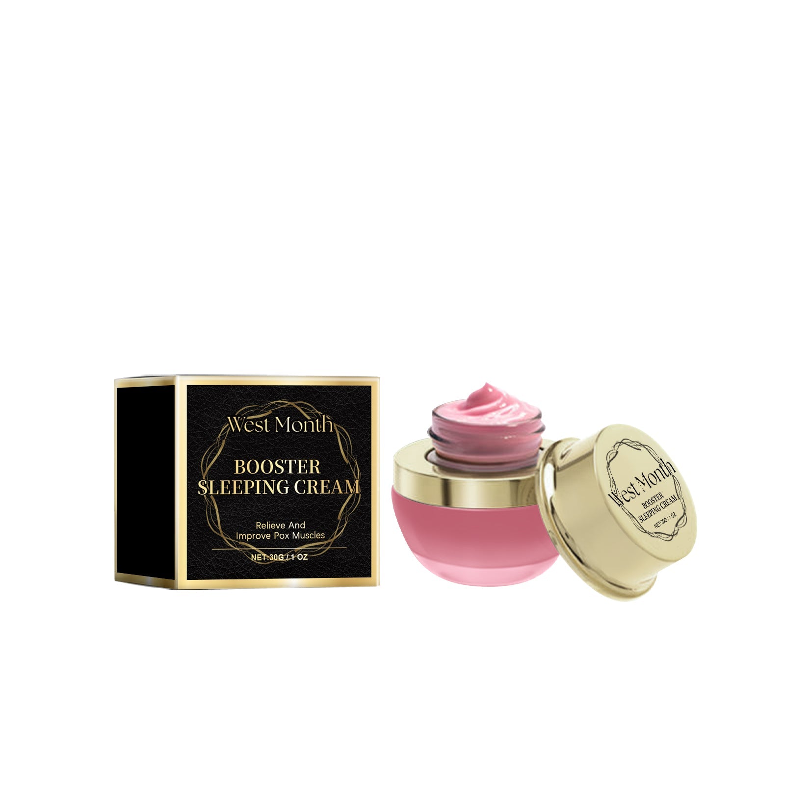 Deep Hydrating Sleeping Mask for Acne-Prone Skin, Brightening, Pore Refining, Overnight Repair ,30g