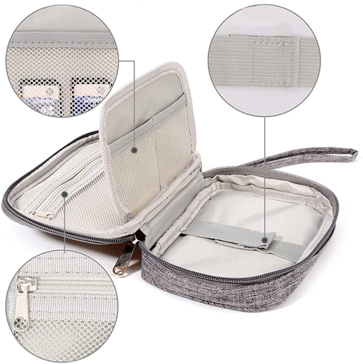 Cable Organizer Bag Electronic Accessories Storage Case For USB And Charger