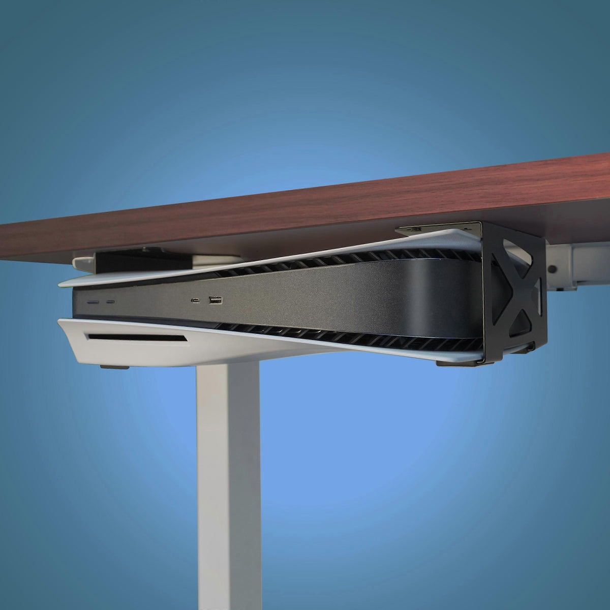 Under Desk Holder Mount for PS5 Disc & Digital Console Stealth Bracket