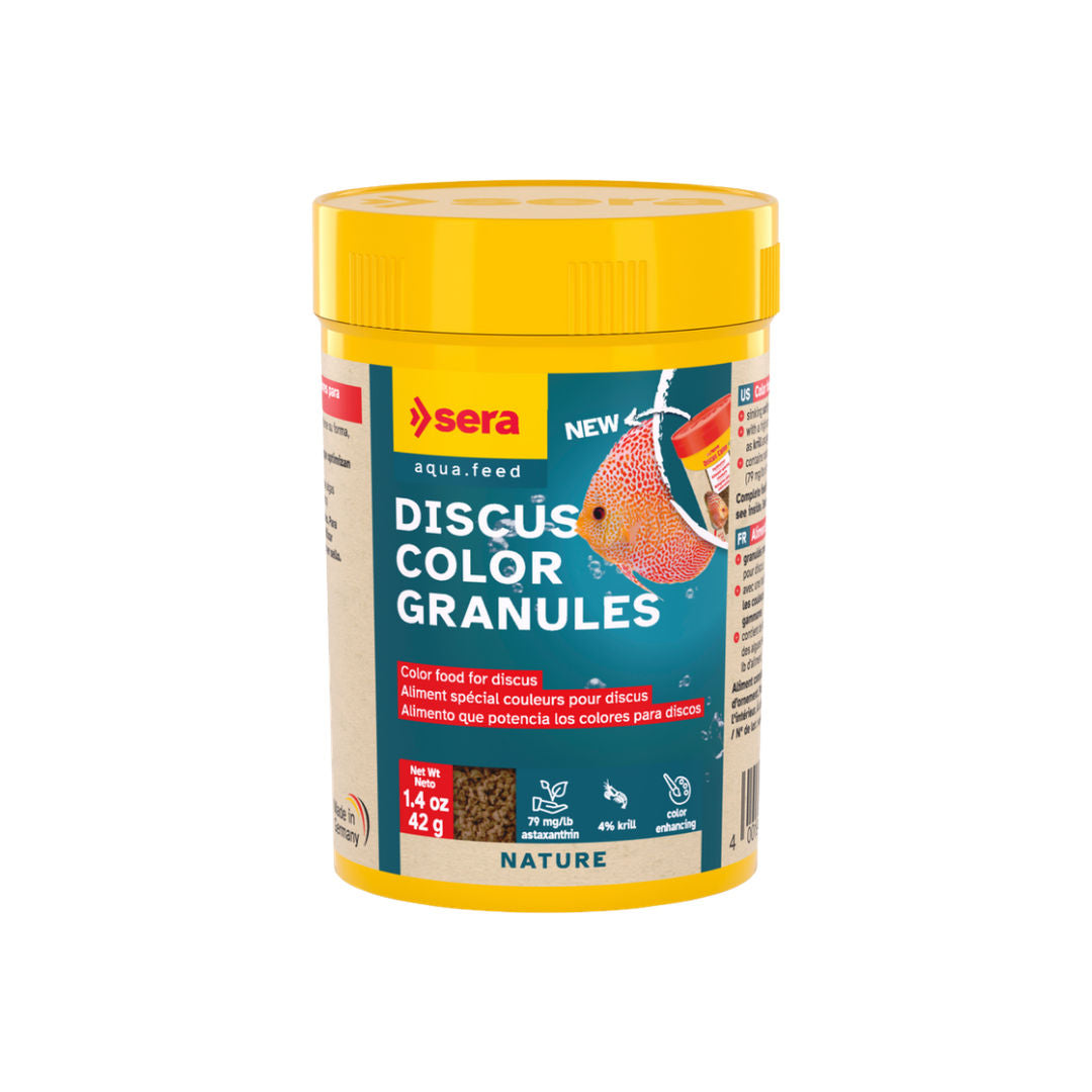 Sera Discus Color Granules Feed for All Discus Fish, 100ml