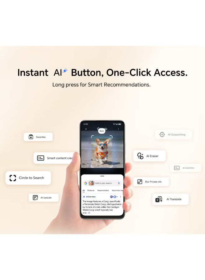 Honor X7d 5G Dual SIM Desert Gold 8GB RAM 256GB - Middle East Version