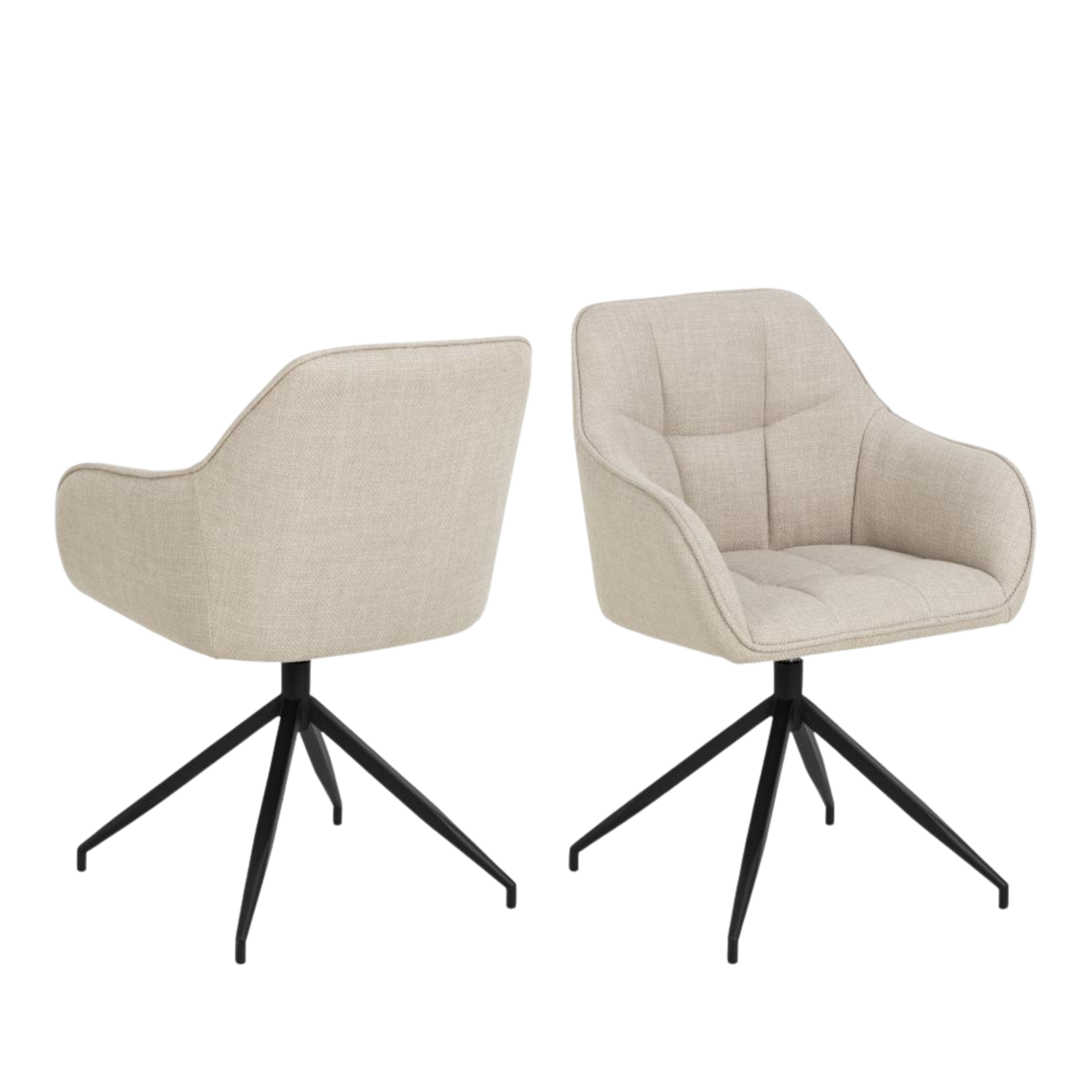 كرسي طعام بريندا مع مسند للذراعين