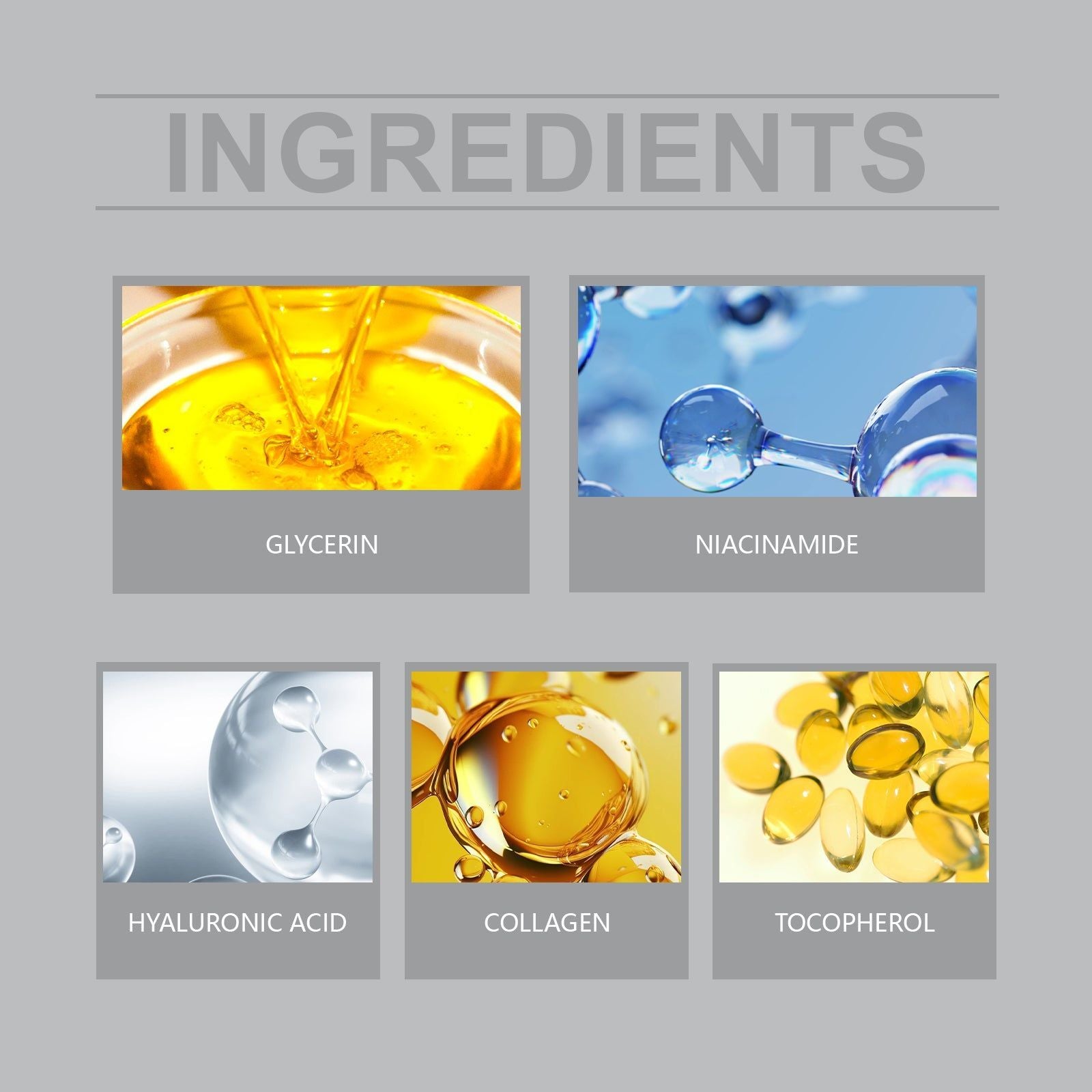 Collagen Facial Mask, Hydrating, Anti-Aging, Nourishing, Moisturizing, Skin Repair ,4 pieces