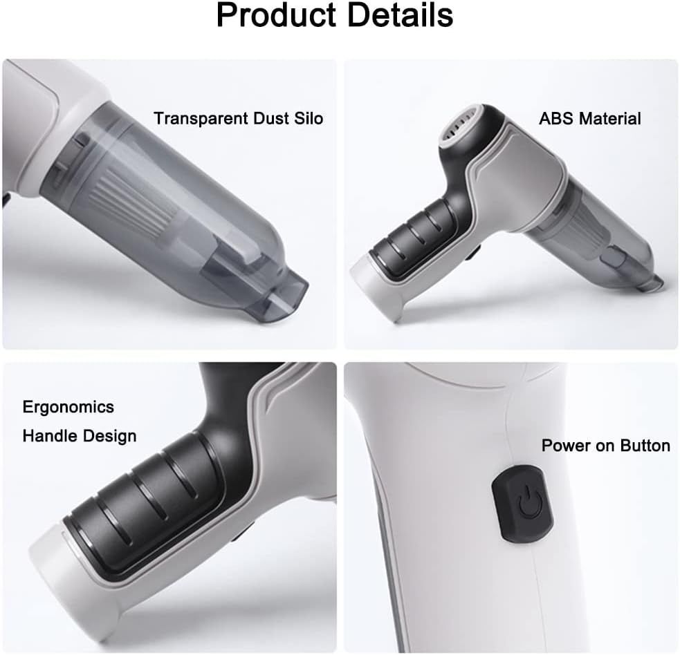 Handheld Cordless Vacuum Cleaner Nozzles Car Vacuum for Car Pet Crumb Laptop