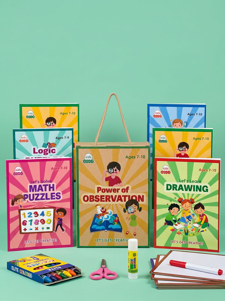 Kids Zone Let's Get Creative (Age 7–10) - Box Set