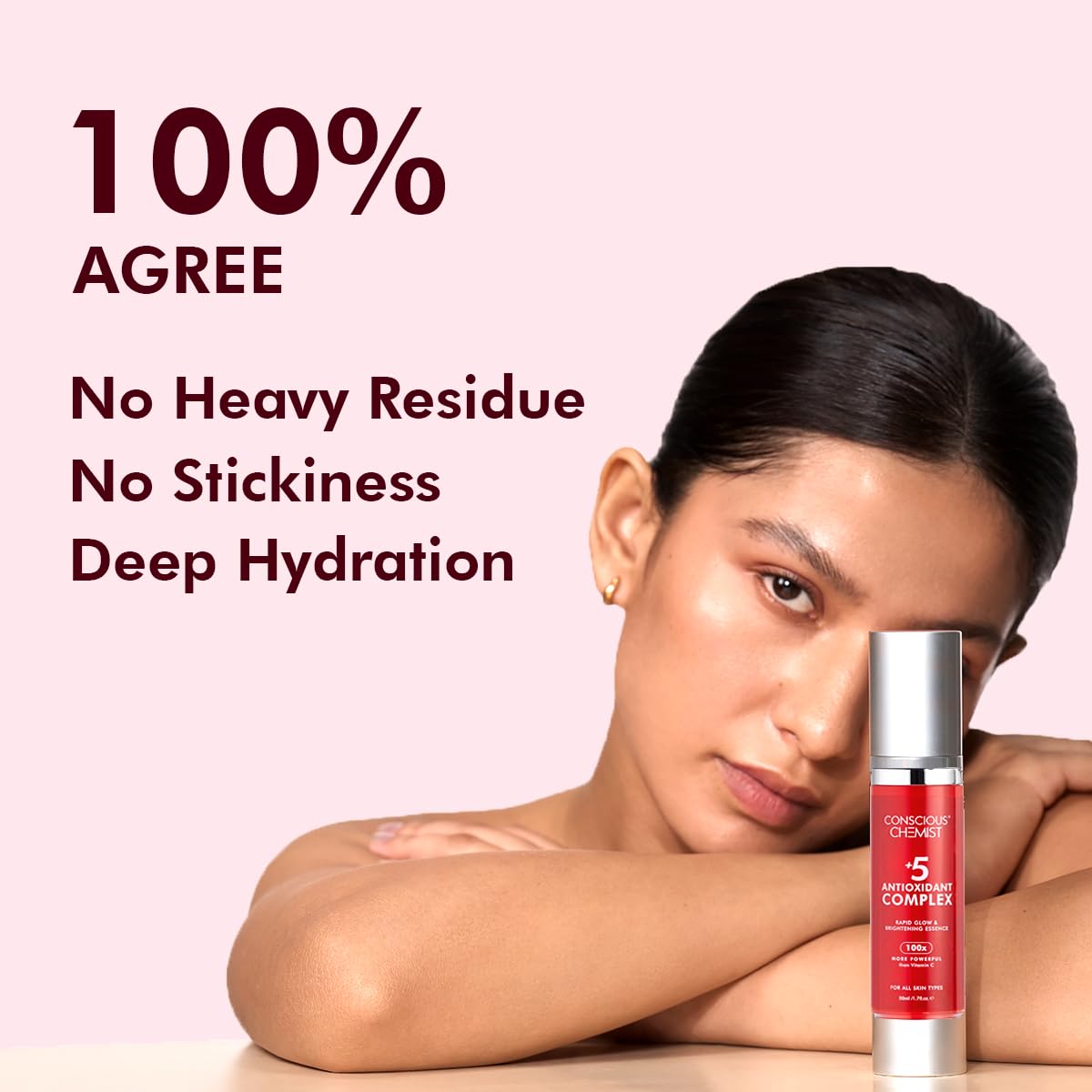 Conscious Chemist Rapid Glow & Brightening Essence | Face Serum – 50ml