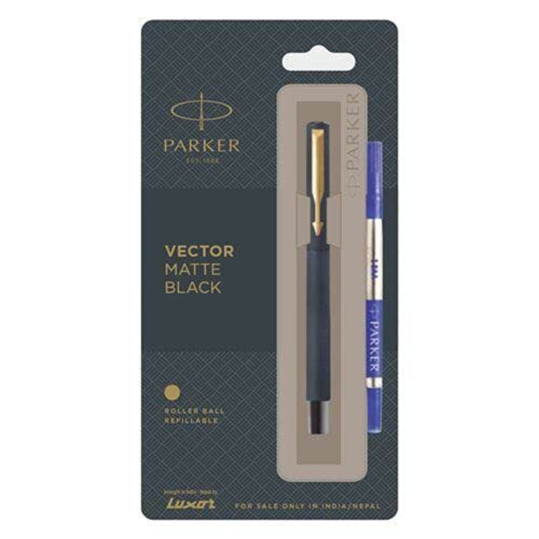 Parker Vector Matte Black GT Roller Ball Pen