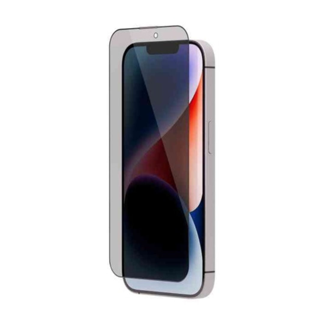 Levelo Privacy Black-Edition Twice Tempered Screen Protector, Proof Anti-Scratch, 12 / 12 Pro