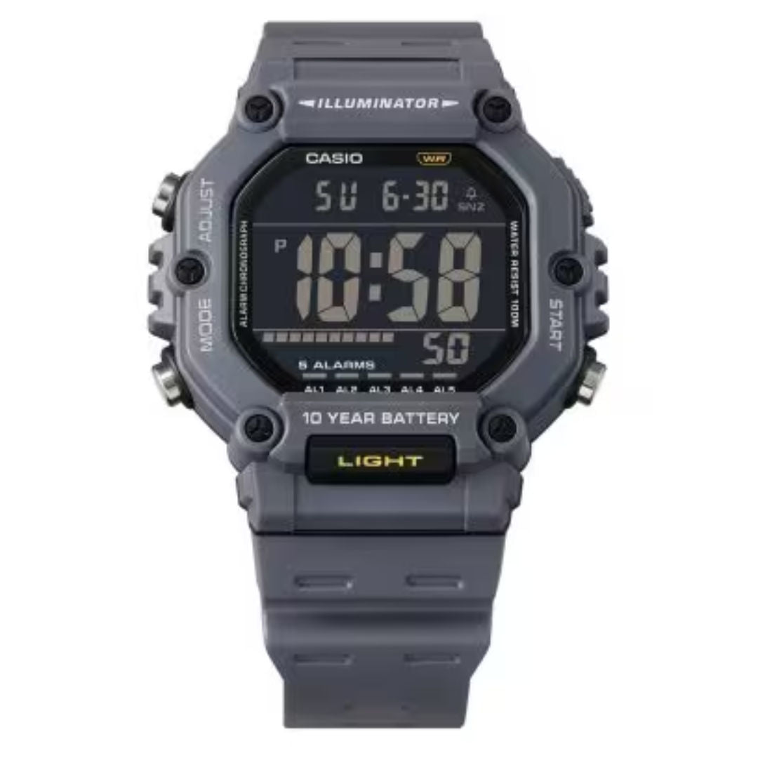 Casio Men’s Digital Black Dial Watch, AE-1600H Series