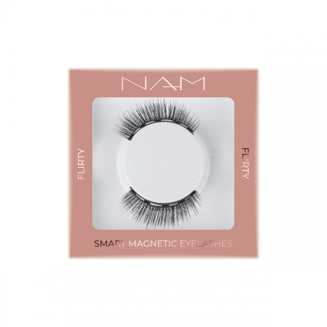 NAM Smart Magnetic Eyelashes with Magnetic Eyeliner, Reusable Lash Kit, No Glue