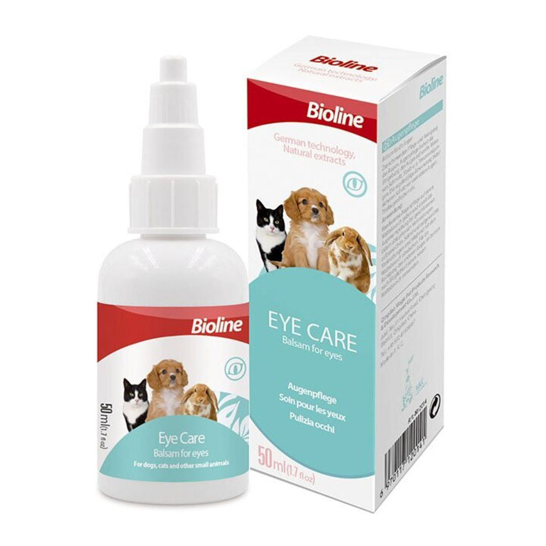 Bioline Eye Care Dogs, Cats And Other Small Animals, Volume 50ml